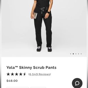 Yola FIGS skinny scrub pants *petite*